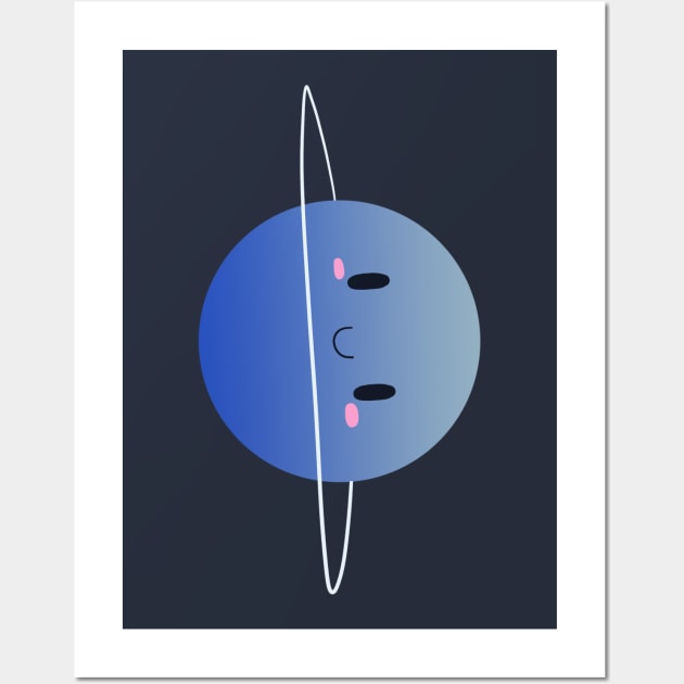 Cute Uranus Wall Art by SaganPie